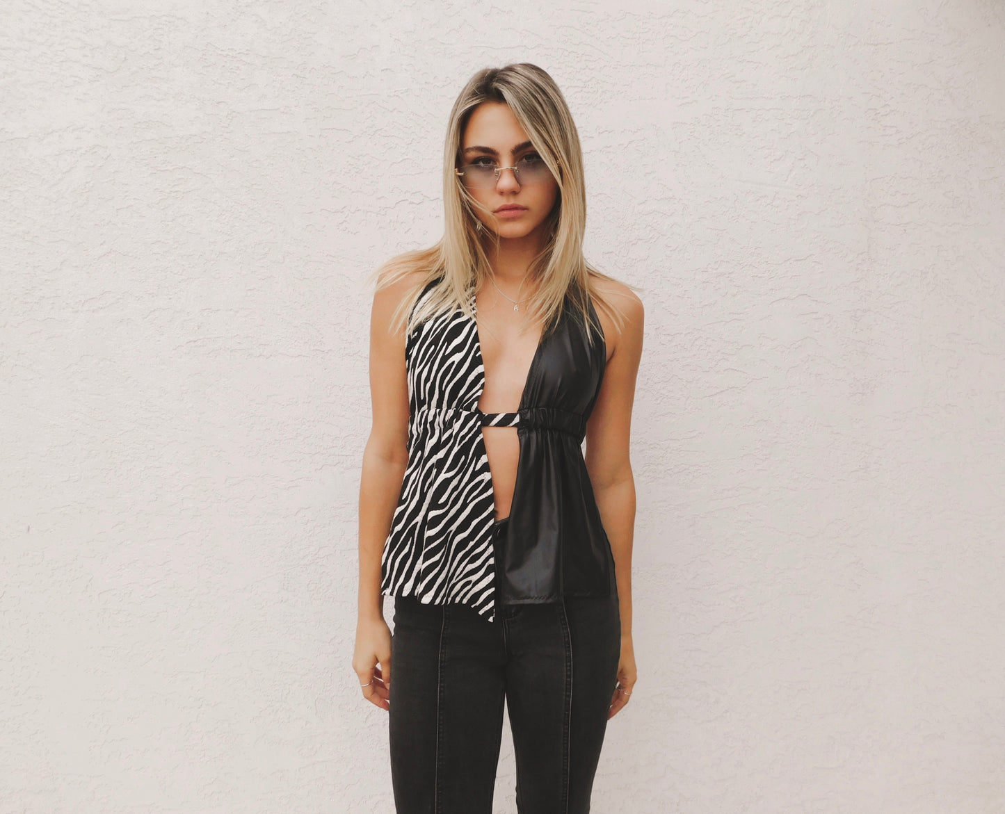 Two-face Zebra Halter