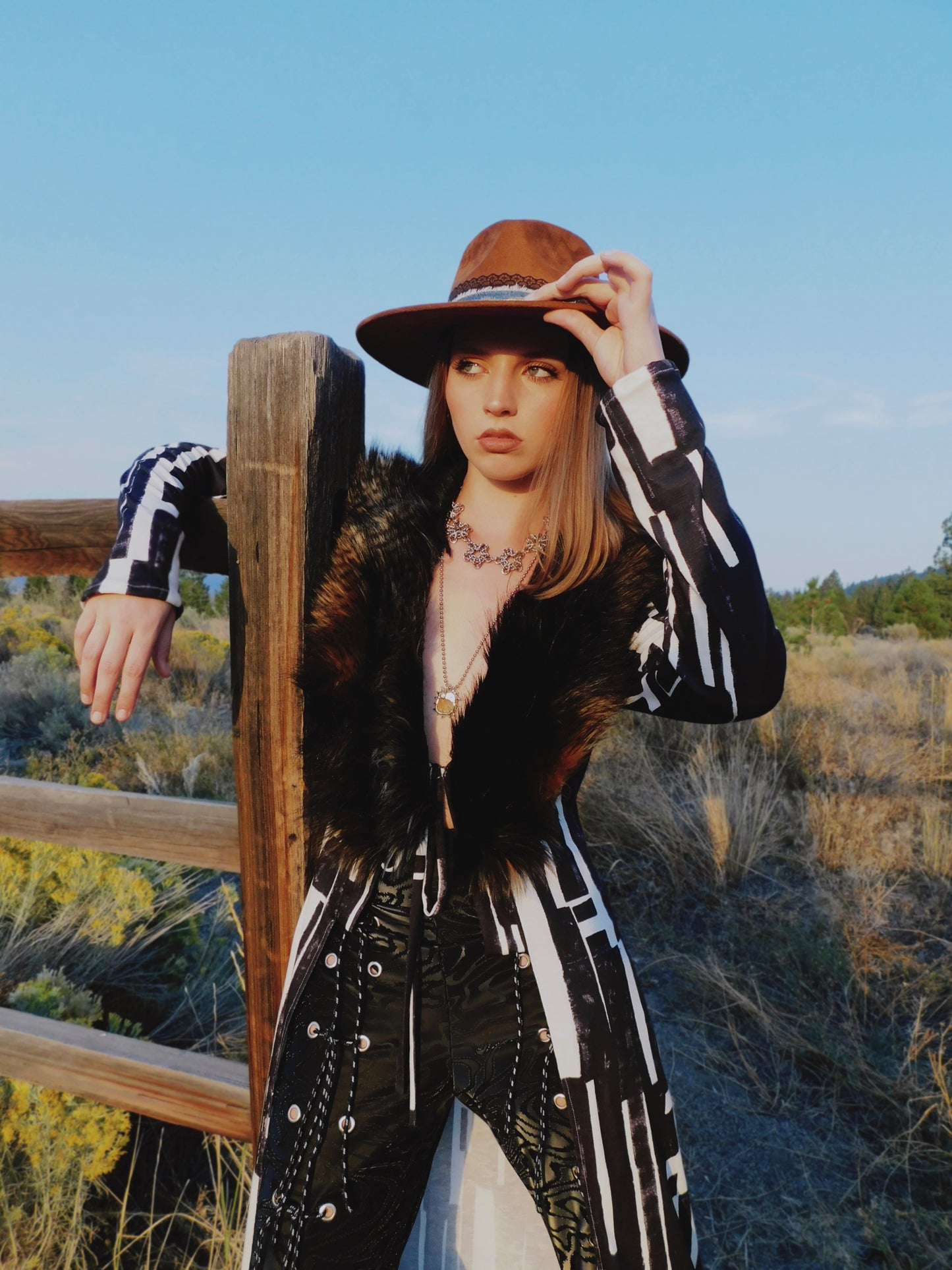 Faux Fur Cardi