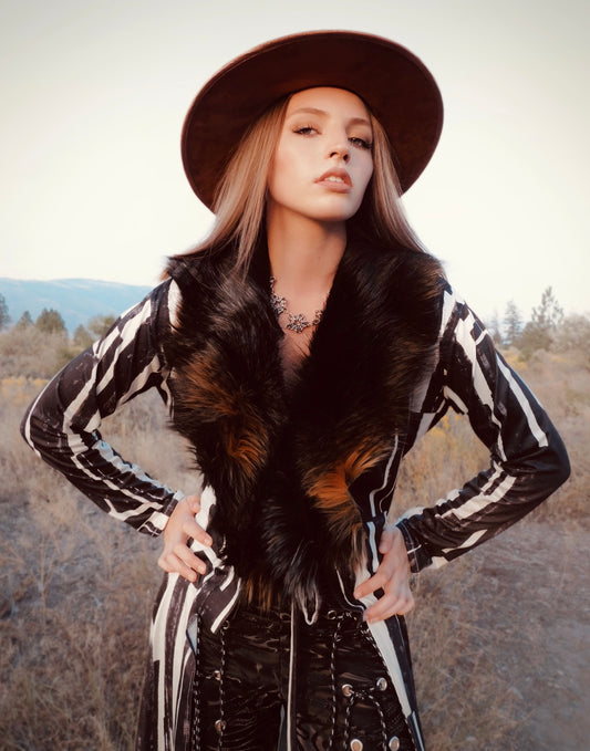 Faux Fur Cardi