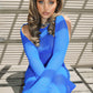 Santorini Dress - Blue