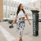 Newspaper Cascade Skirt