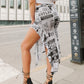 Newspaper Cascade Skirt