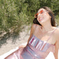 Metallic Baby Pink Dress