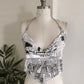 Newspaper + Chain Halter