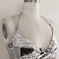 Newspaper + Chain Halter