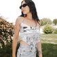 Newspaper + Chain Halter