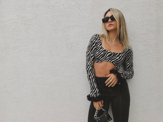 Zebra Top