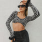 Zebra Top