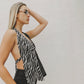 Two-face Zebra Halter