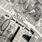 Newspaper + Chain Halter