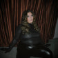 Midnight Sequin Turtle Neck Glove Top