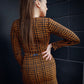 Mustard Houndstooth Set